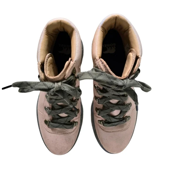 SOREL Lennox Hiker Waterproof Leather Boot Canoe Tan 8.5 - Picture 3 of 10